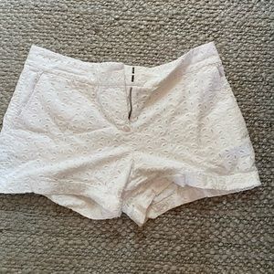 VINEYARD VINES white eyelet shorts